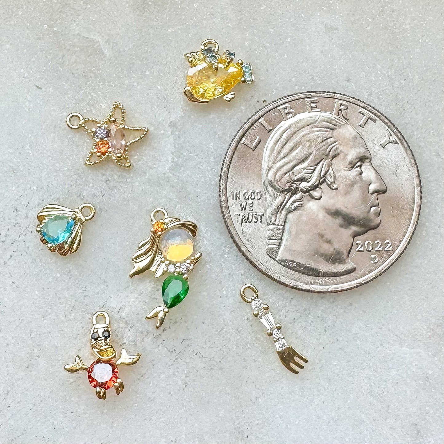 ARIEL CHARM SET