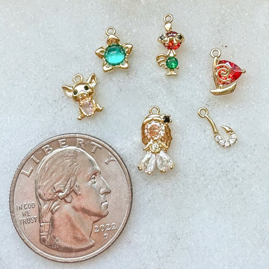 MOANA CHARM SET