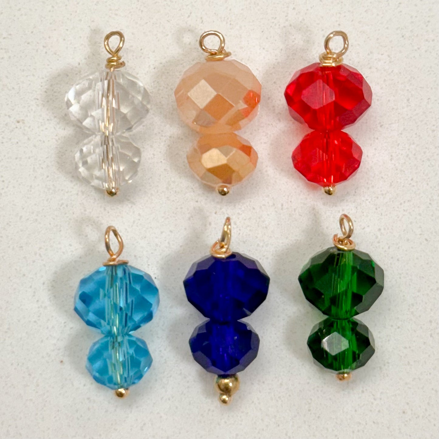 CRYSTAL BEAD CHARM