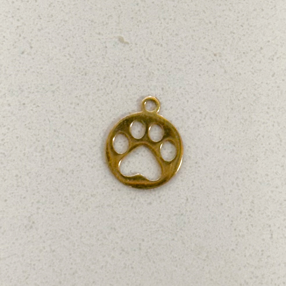 PAW PRINT CHARM