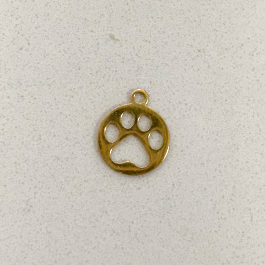 PAW PRINT CHARM