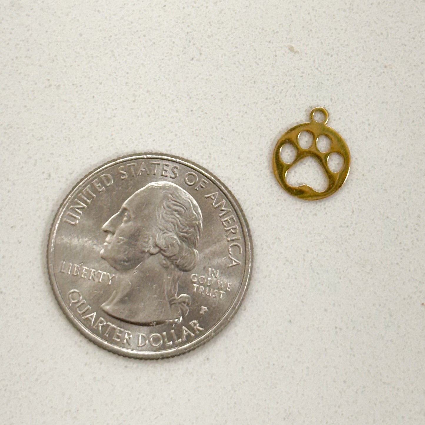 PAW PRINT CHARM