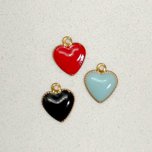 COLOR HEART CHARM