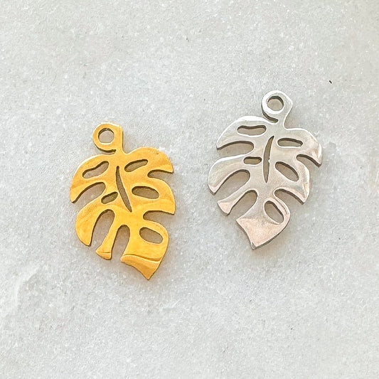 MONSTERA LEAF CHARM