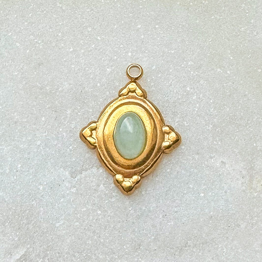 ANTIQUE STONE CHARM