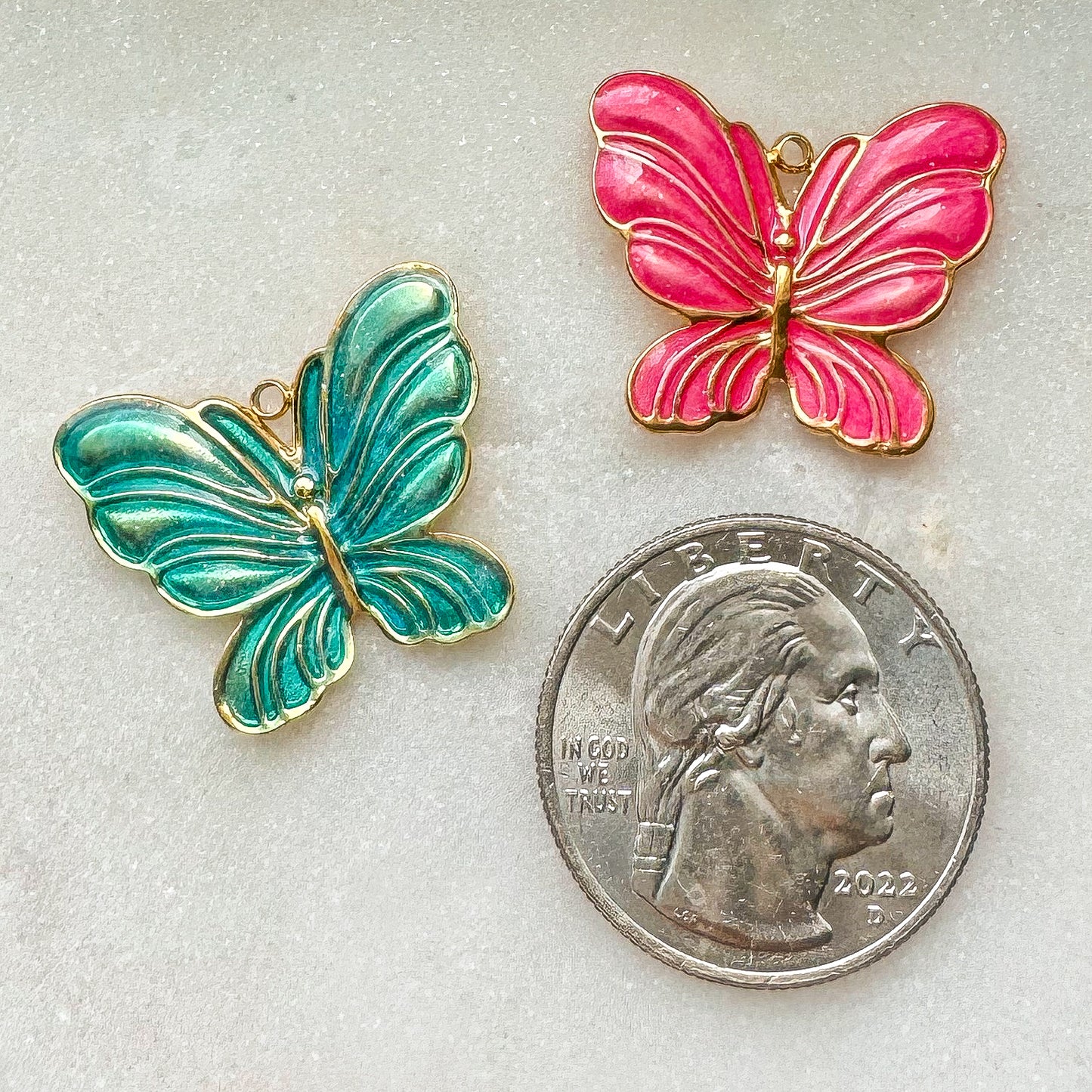 COLORFUL BUTTERFLY CHARM