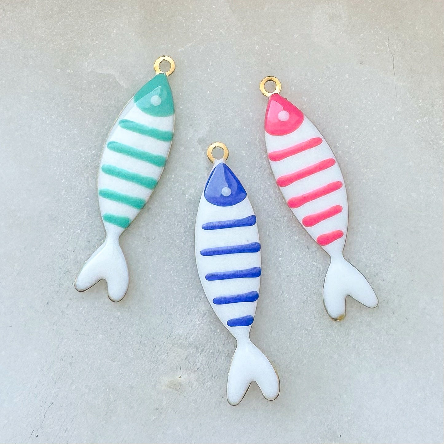 ENAMEL FISH CHARM