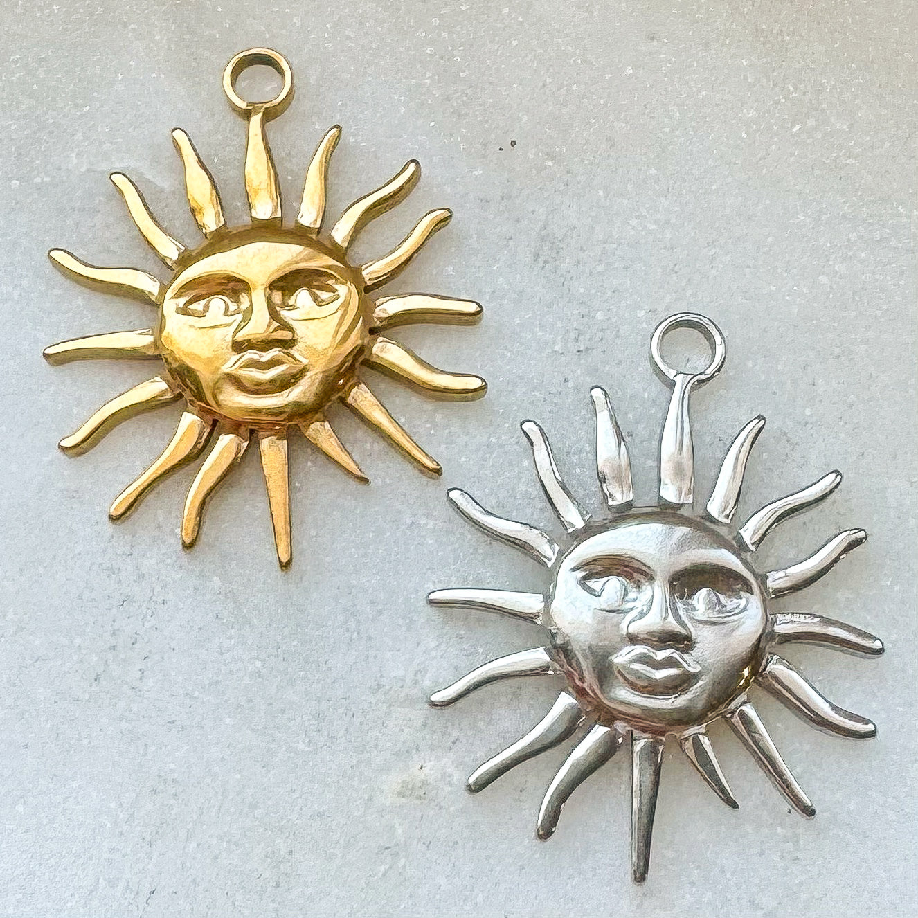 SUN FACE CHARM