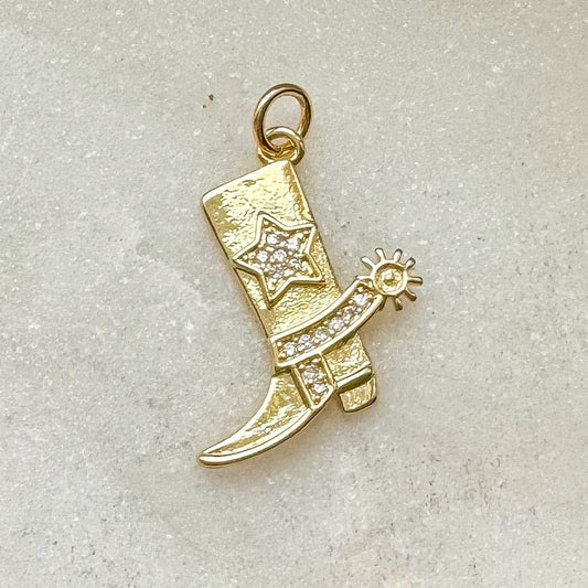 COWBOY BOOT CHARM