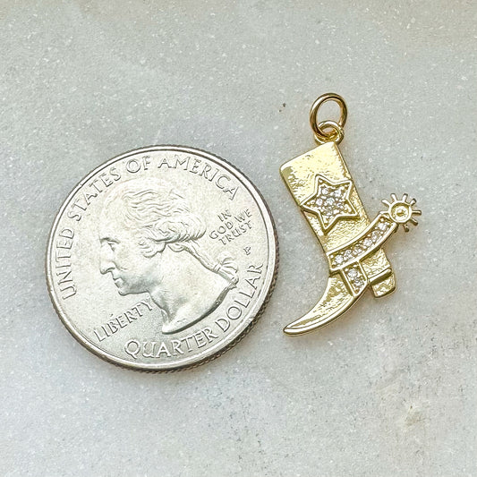 COWBOY BOOT CHARM