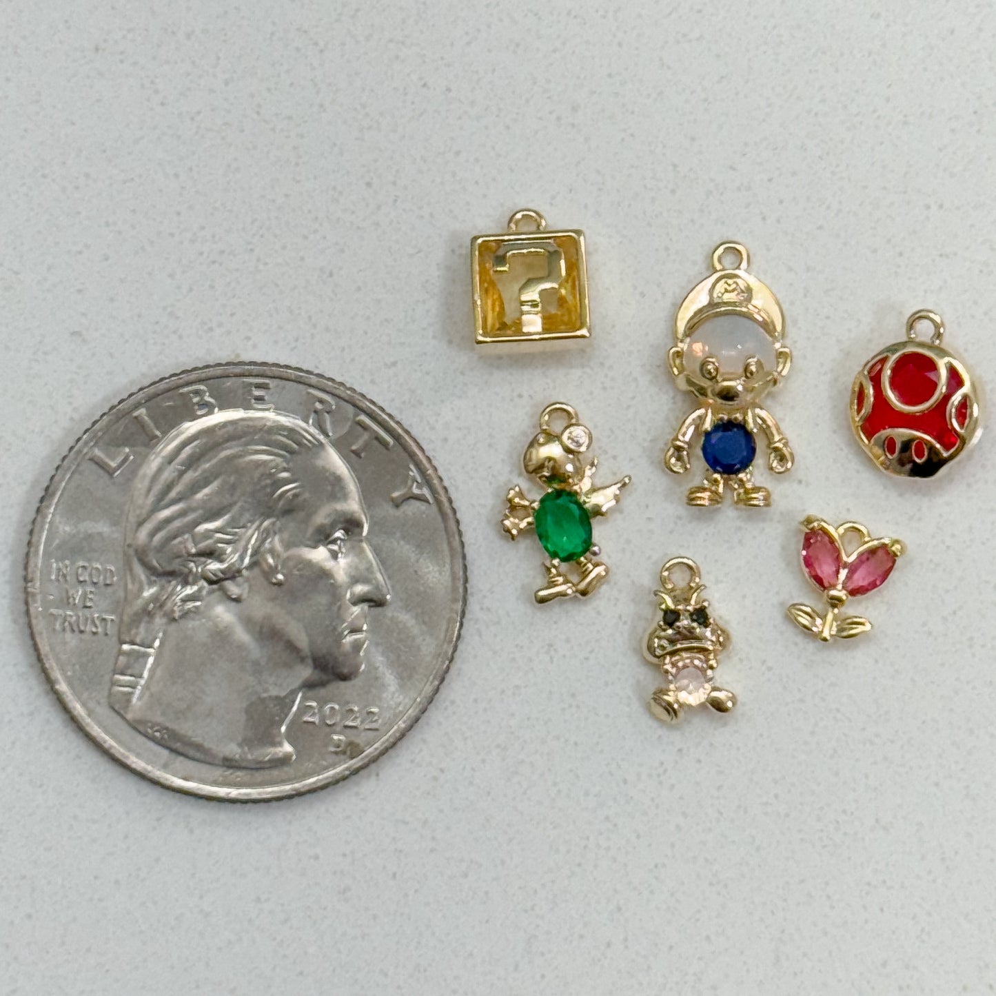 MARIO CHARM SET