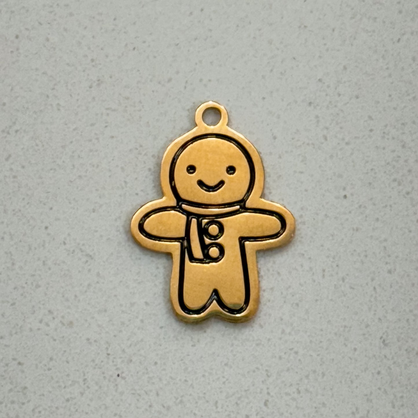 GINGERBREAD MAN CHARM