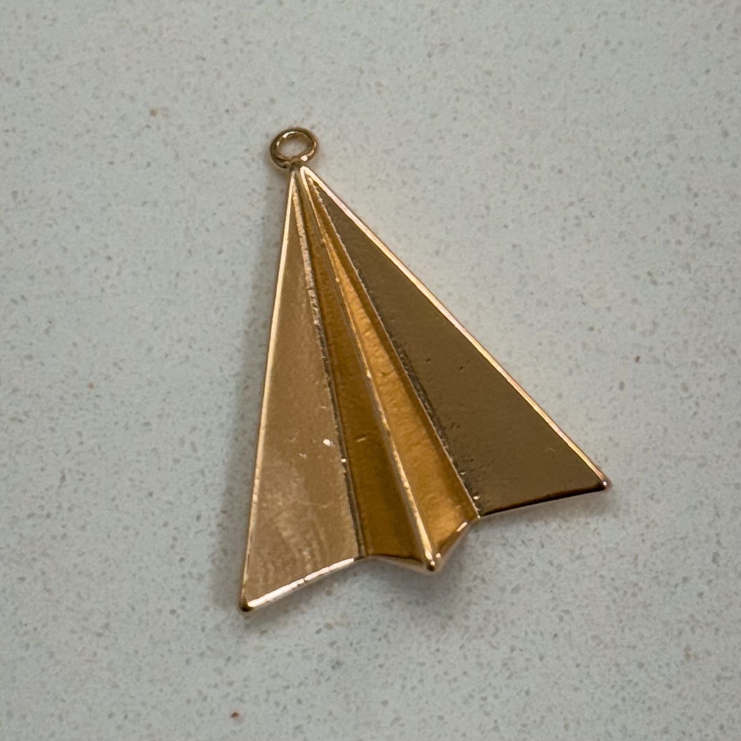 PAPER AIRPLANE CHARM