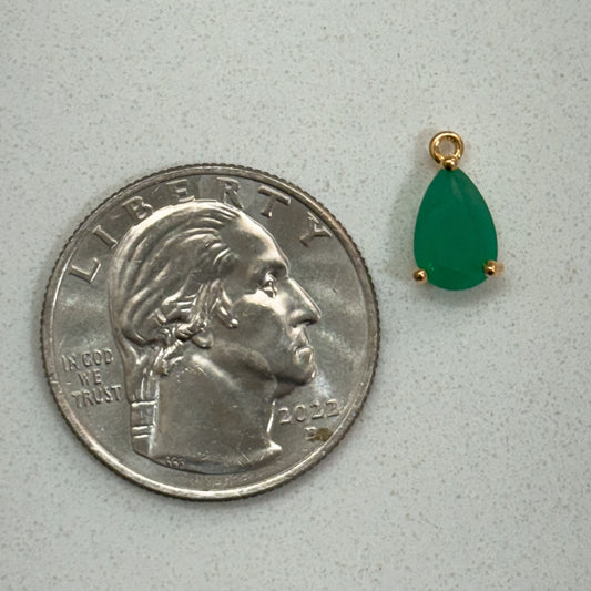 TEAR DROP GEM CHARM