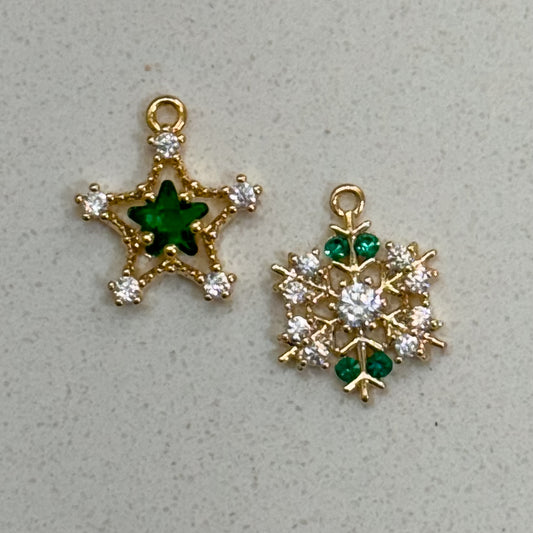 GREEN CHRISTMAS CHARM