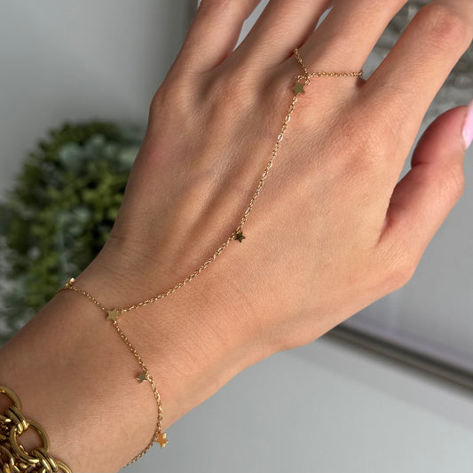 WISH UPON A STAR HAND CHAIN