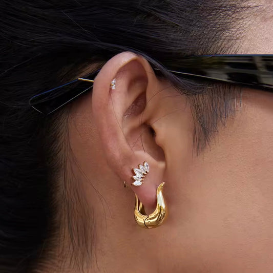 HAPPY HOUR HOOP EARRINGS