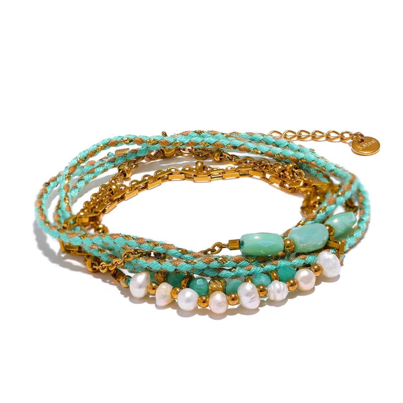 TURQUOISE WRAP BRACELET