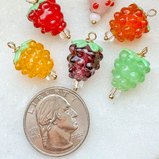 GLASS BERRY CHARM