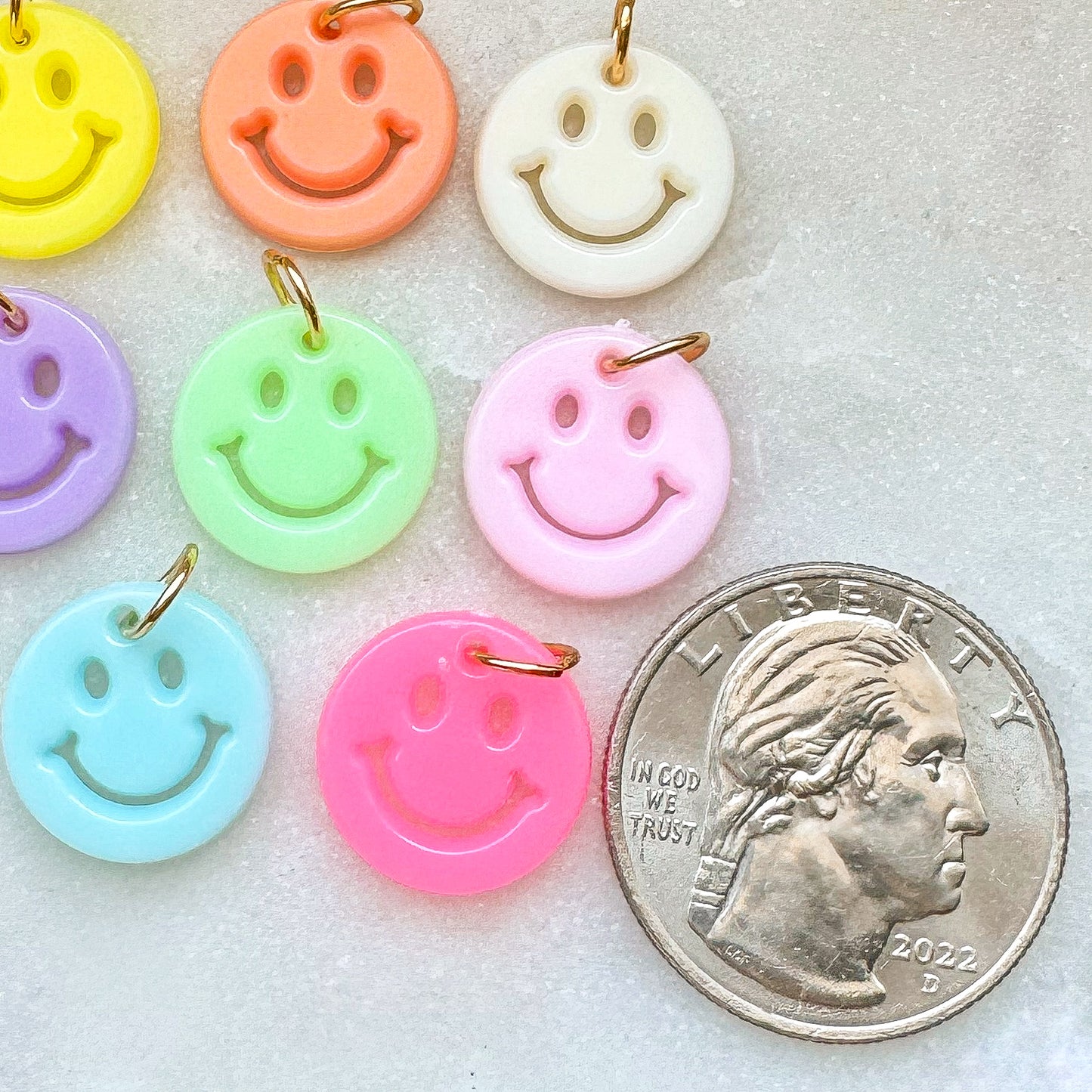 SMILEY FACE CHARM