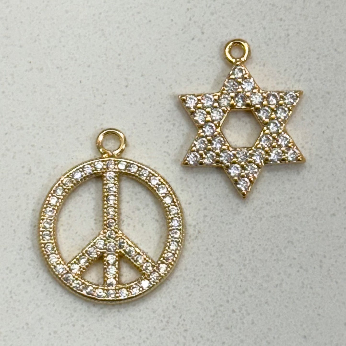 PEACE ON EARTH CHARM