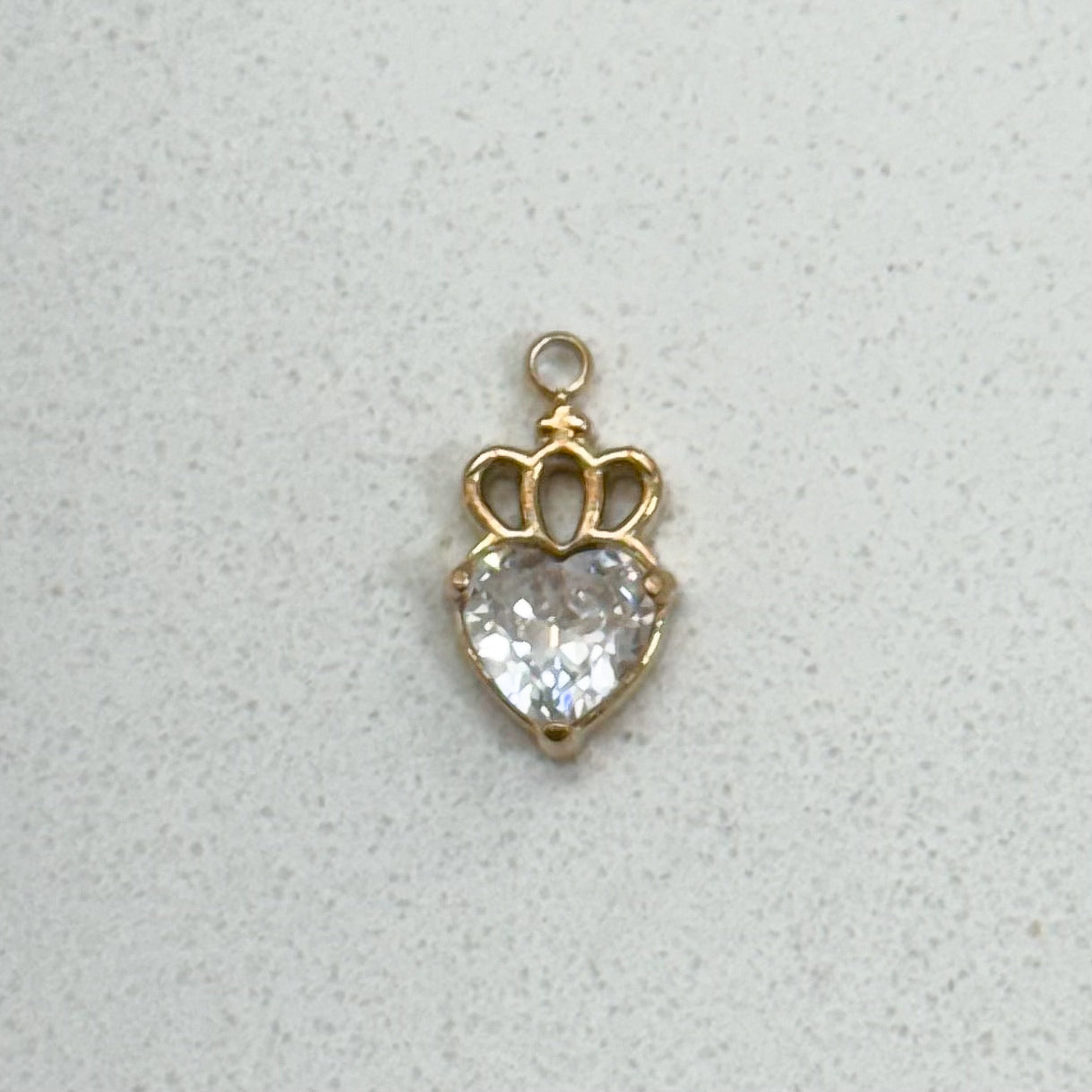 KING OF MY HEART CHARM