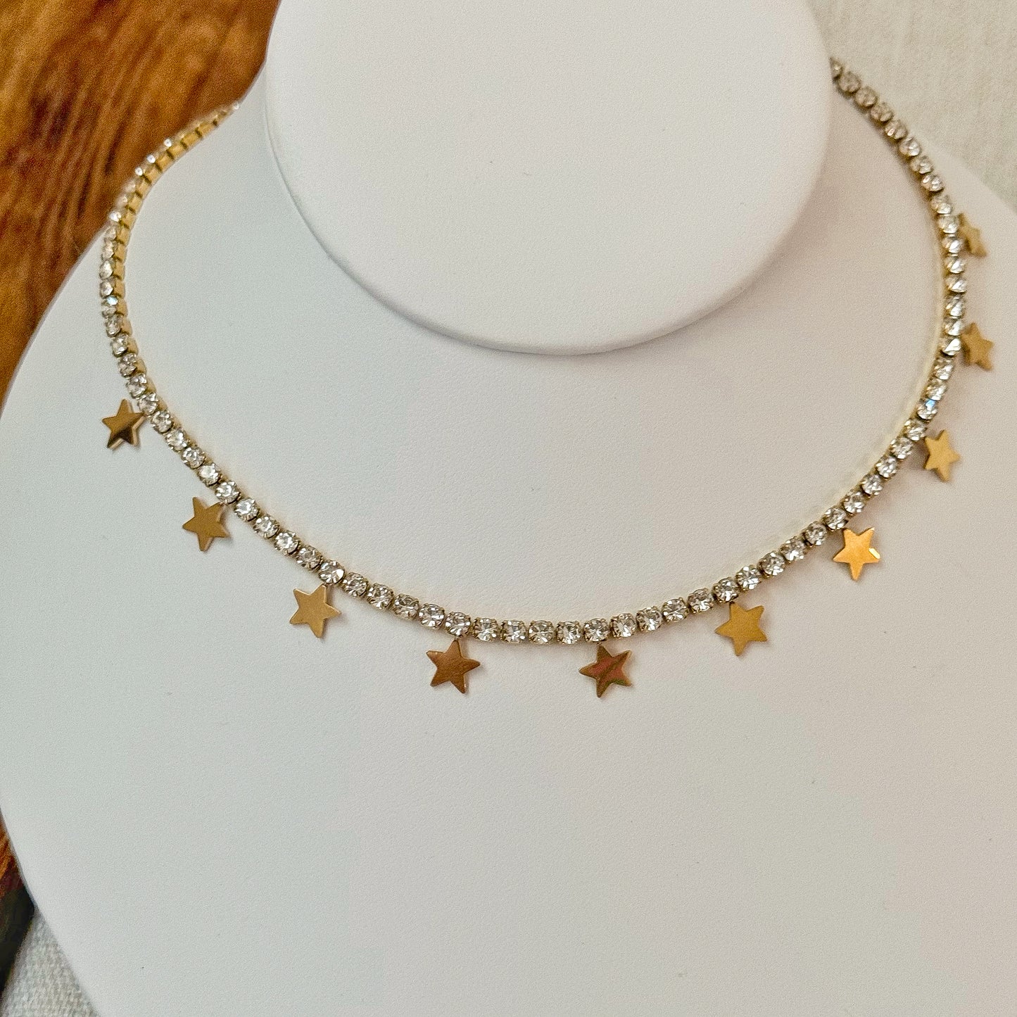 SHOOTING STAR TENNIS NECKLACE