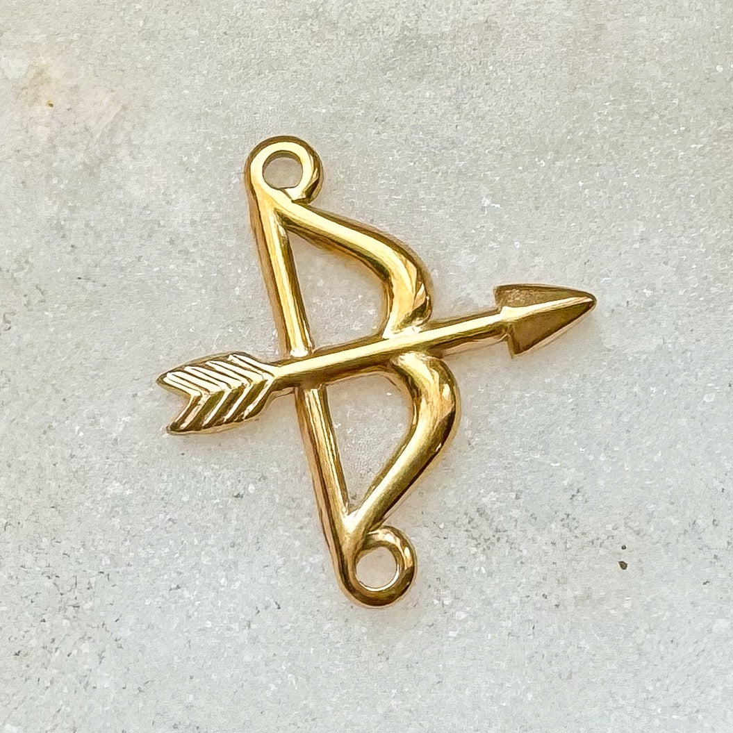 BOW + ARROW CHARM