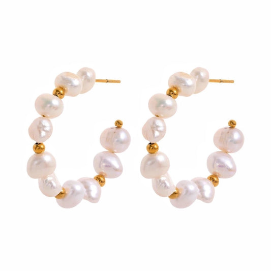 PEARL HOOPS