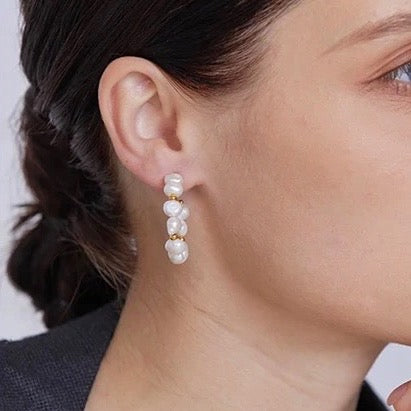 PEARL HOOPS