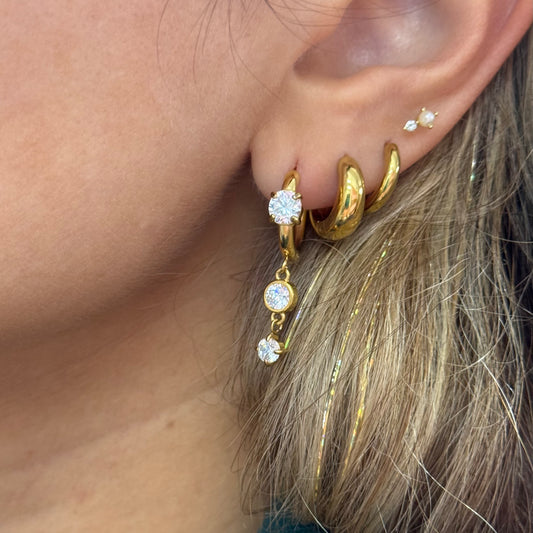 ACTUALLY SWEET HOOP EARRINGS