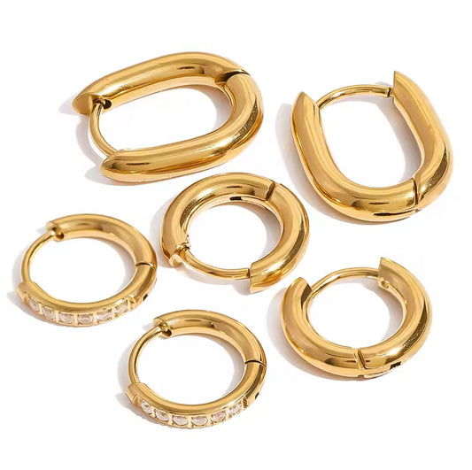 EVERYDAY HOOP EARRING SET