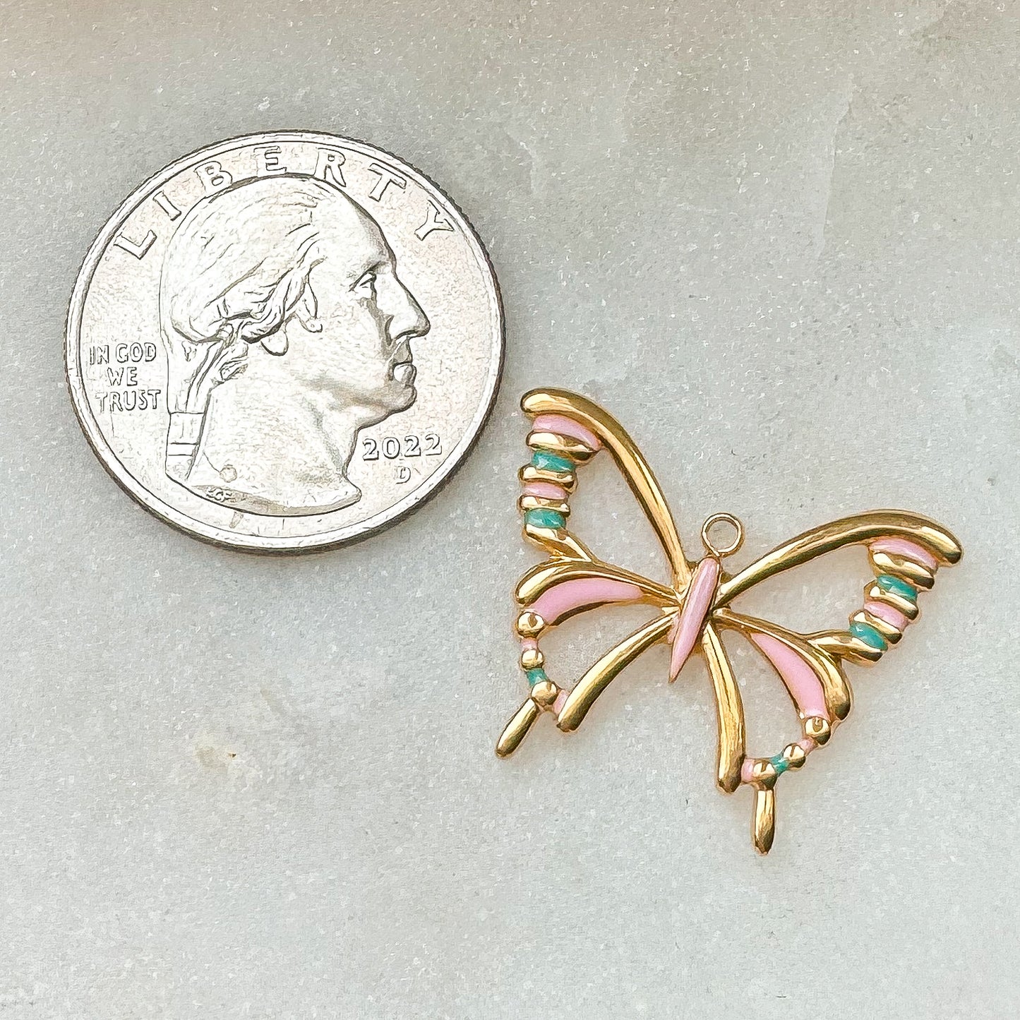 COLORFUL BUTTERFLY CHARM