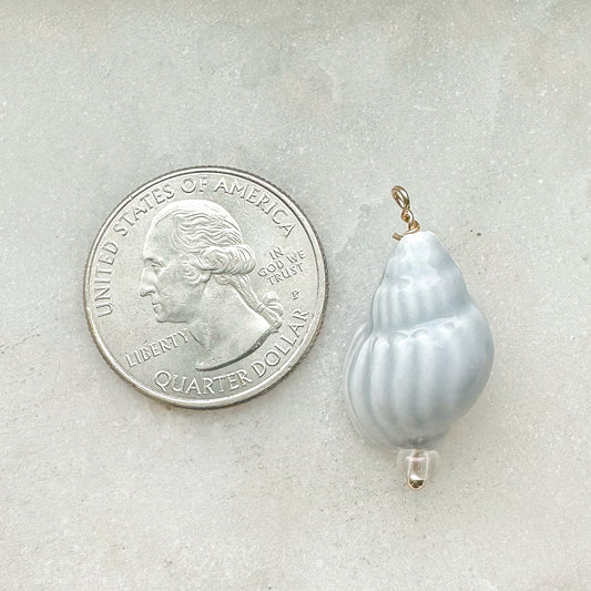 CERAMIC SHELL CHARM