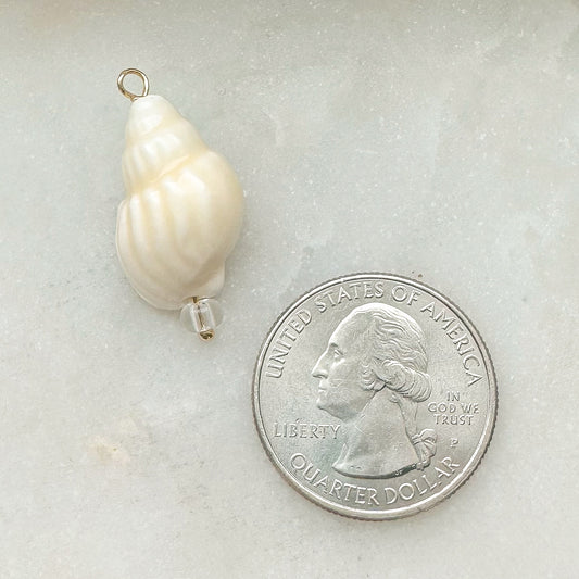 CERAMIC SHELL CHARM