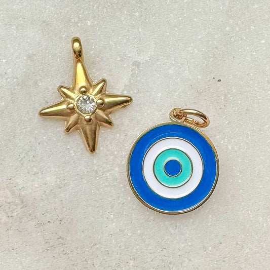 EVIL EYE + STAR CHARM