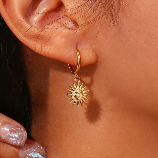 SUN HUGGIE EARRINGS