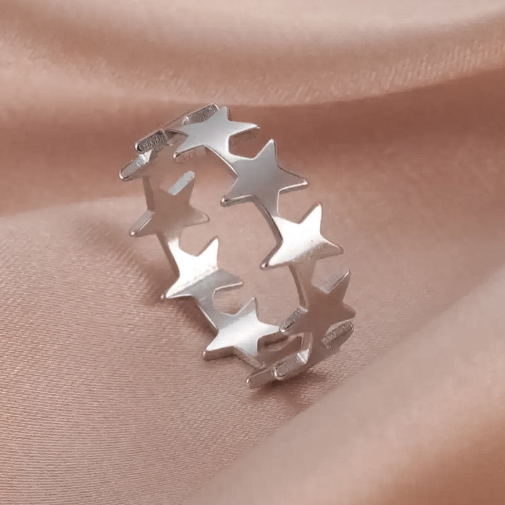 Silver Star Ring