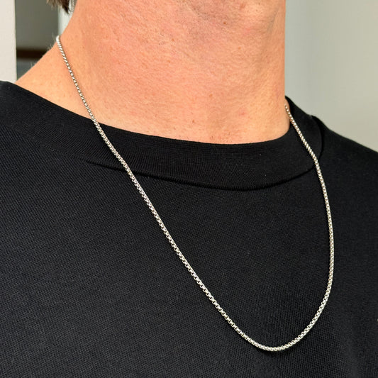 SILVER BRANDON CHAIN