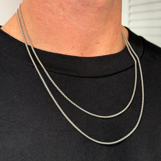 SILVER BRANDON CHAIN