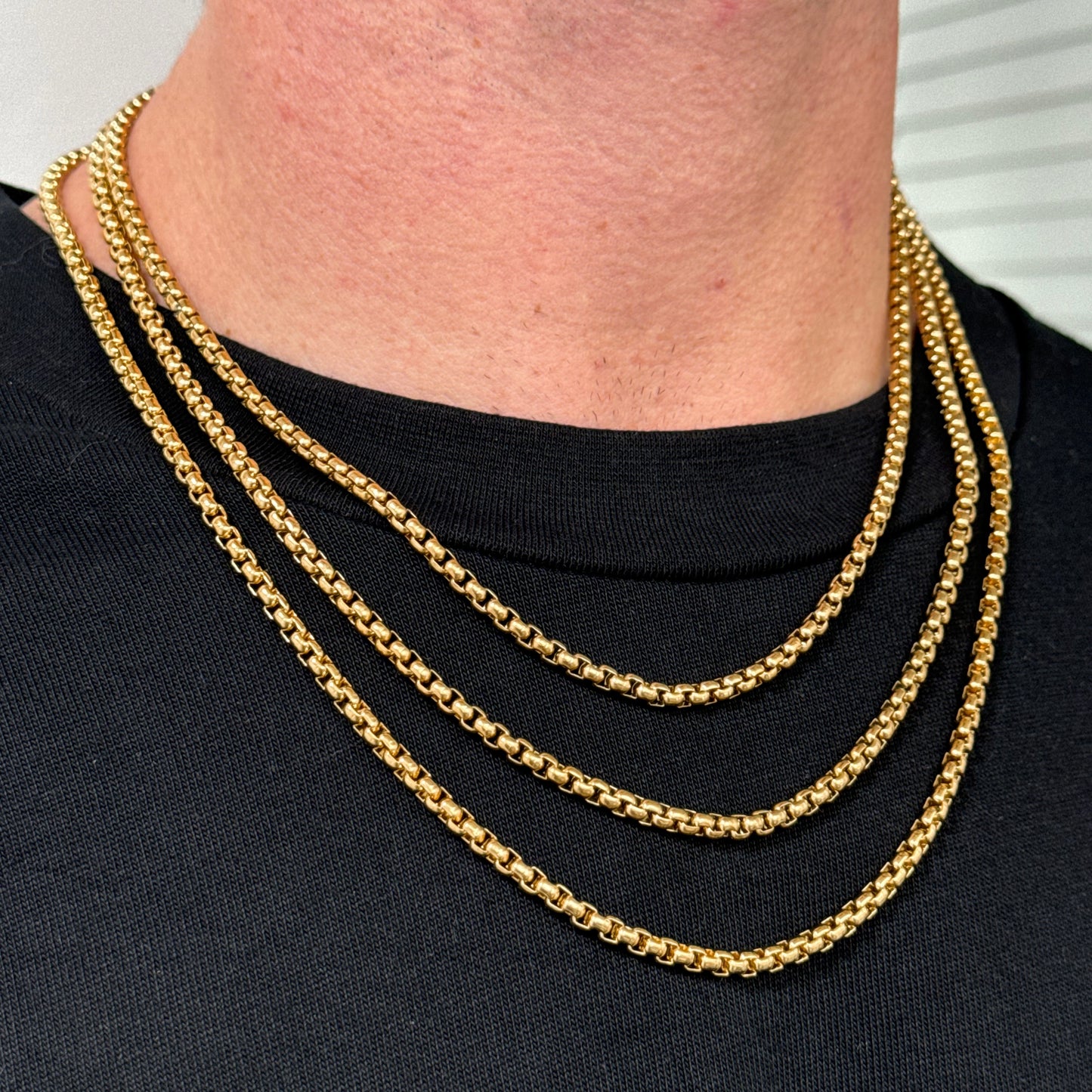 GOLD CHRIS CHAIN