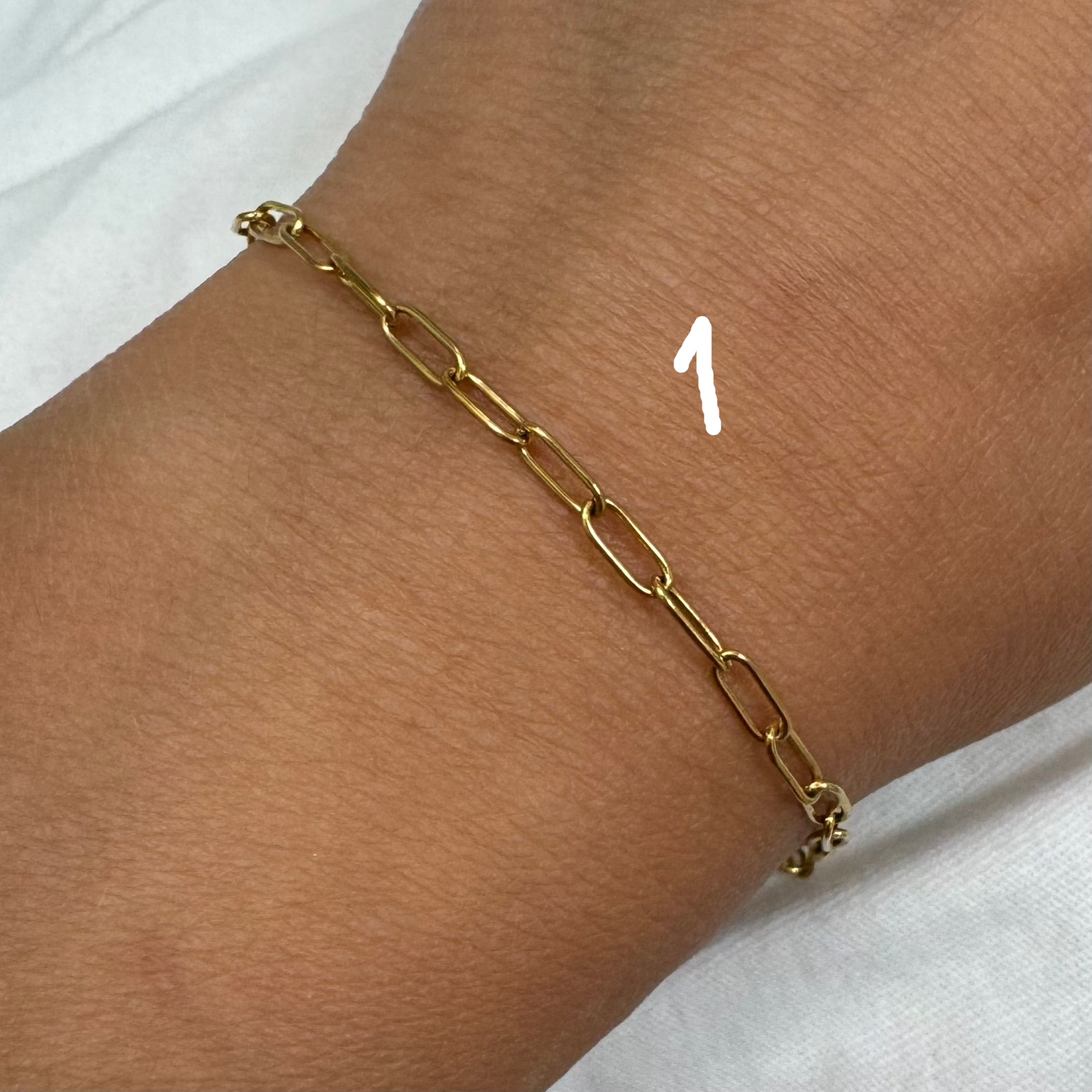 PAPERCLIP BRACELET CHAIN