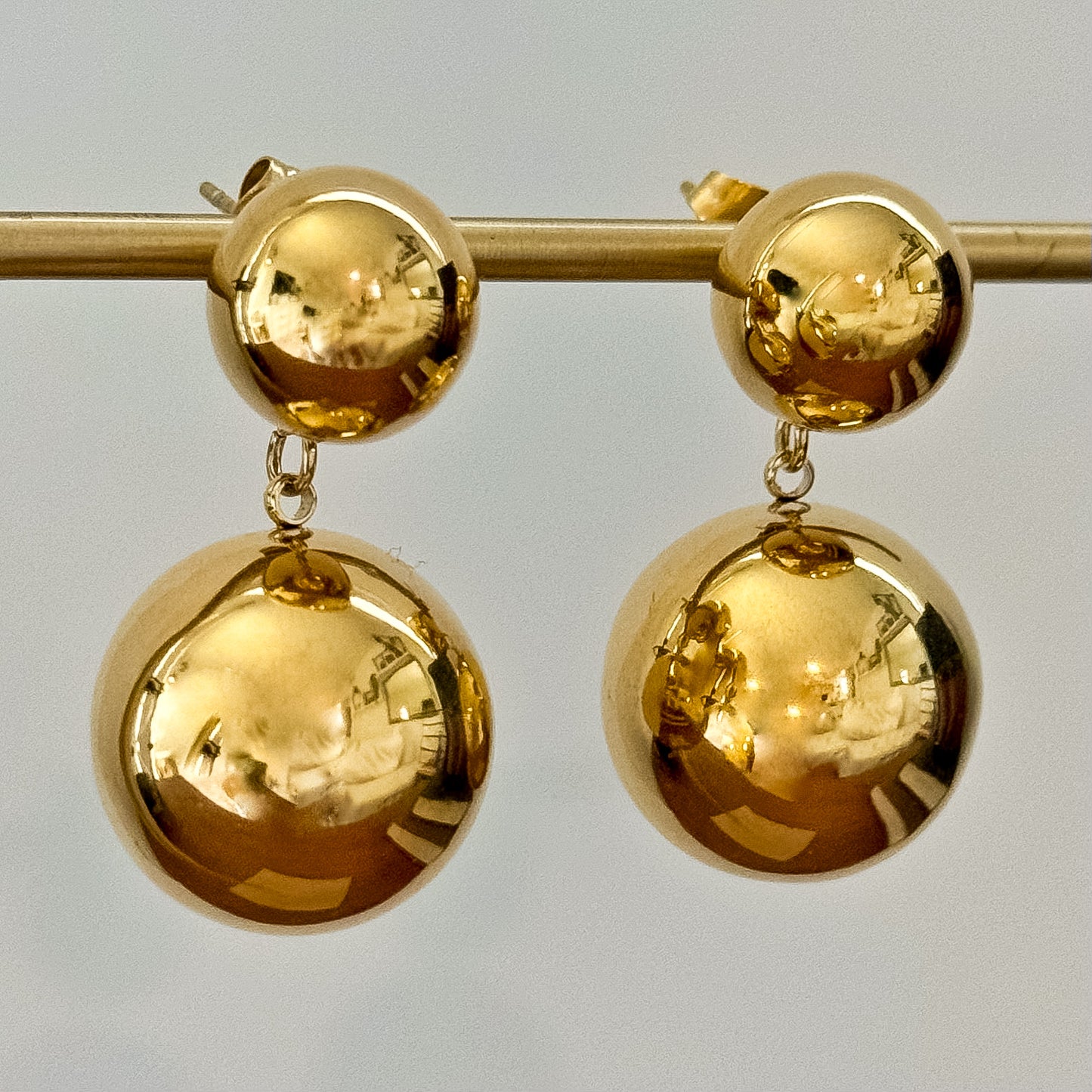 SPHERE DROP EARRINGS