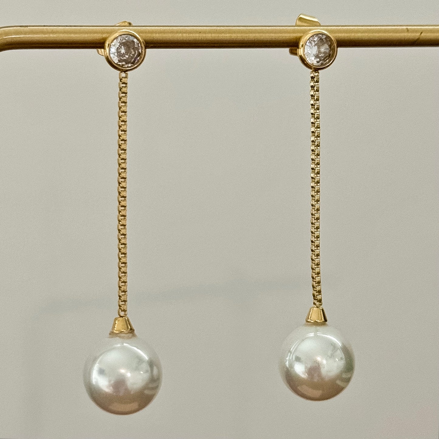 PEARL DROP EARRINGS