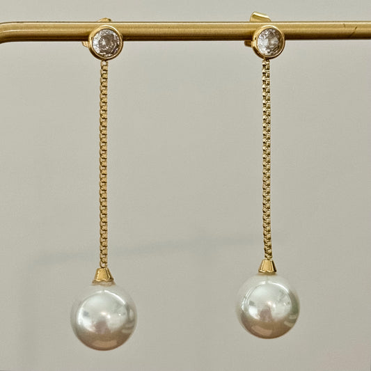 PEARL DROP EARRINGS