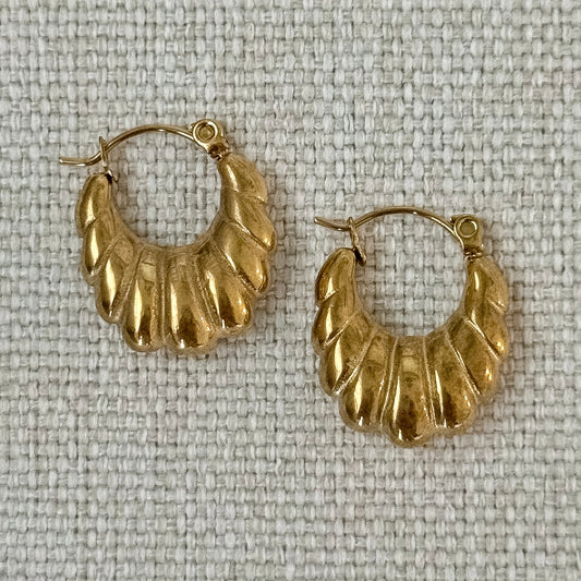 ANTIQUE HOOP EARRINGS