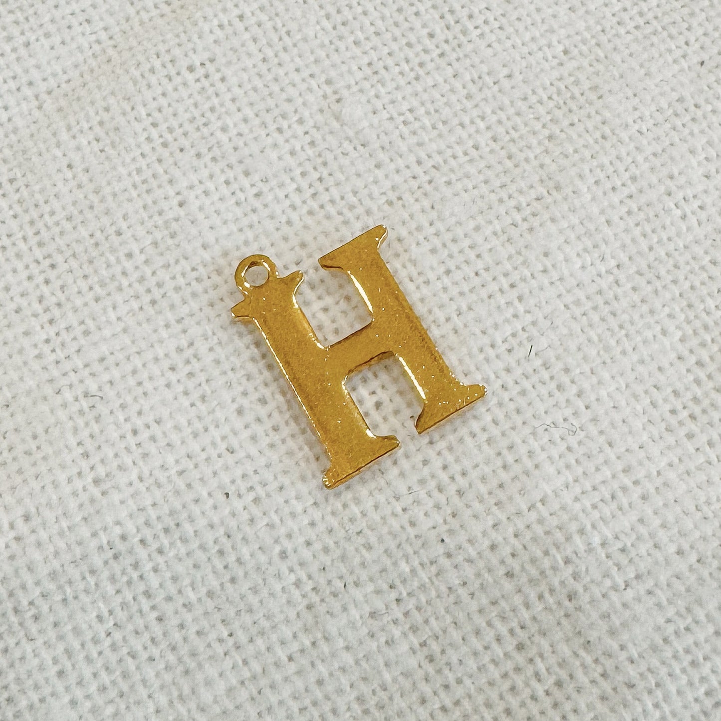 GOLD INITIAL CHARM