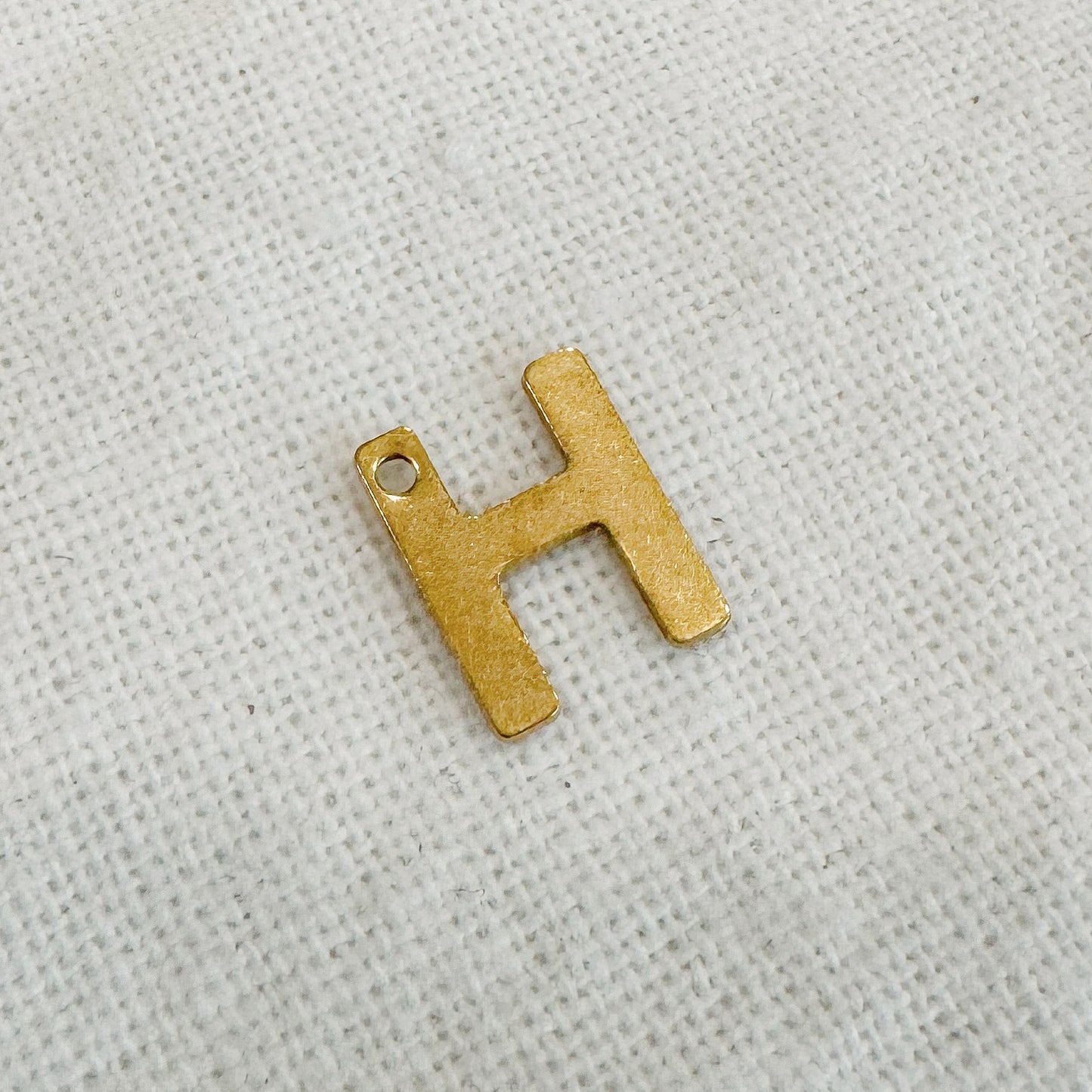 GOLD INITIAL CHARM