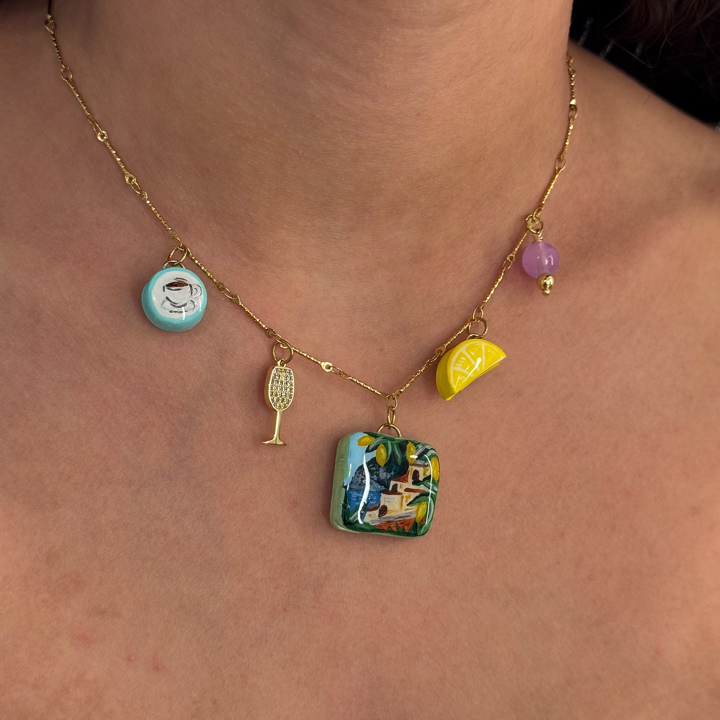 AMALFI CHARM NECKLACE