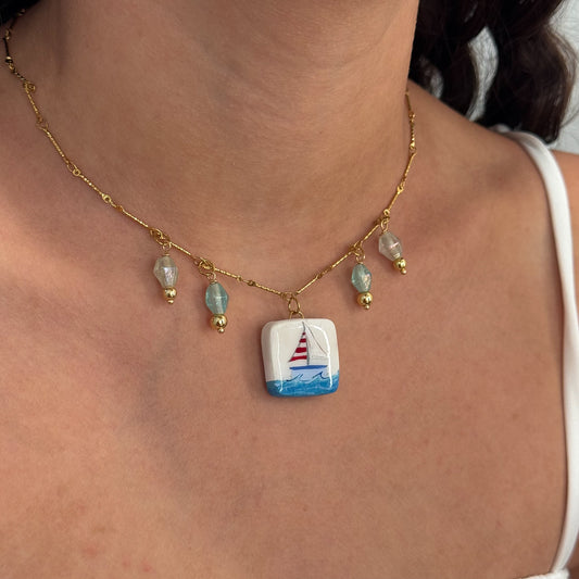 SAILOR CHARM NECKLACE